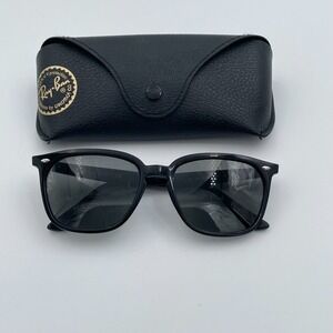 RAY-BAN EYEGLASSES FRAMES ONLY RB4362 2034 BLACK CLEAR FULL RIM